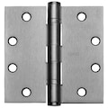 Stanley Ball Butt Hinge, 4-1/2" x 4-1/2", US26D, Steel Base Metal FBB179 4-1/2X4-1/2 26D